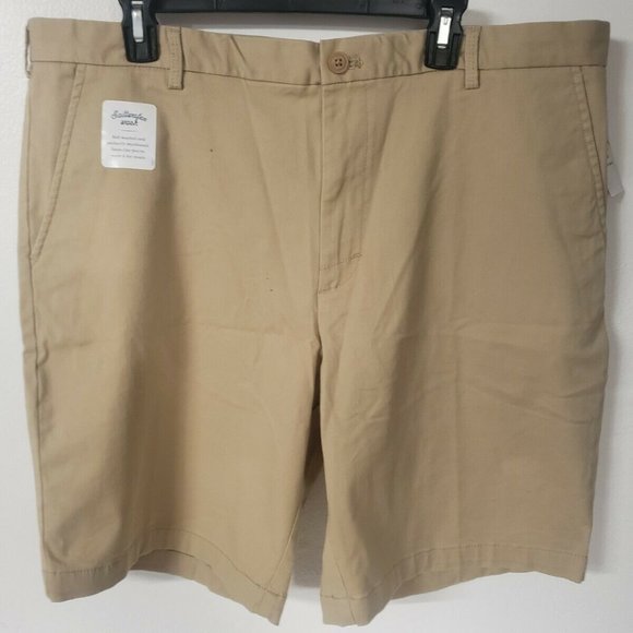 Izod Other - Men's IZOD Stretch Short Flat Front Relaxed Shorts